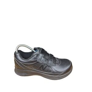 New Balance 577 DSL-2 Running Walking Shoes Hook and Loop Abzorb Black Mens 7.5